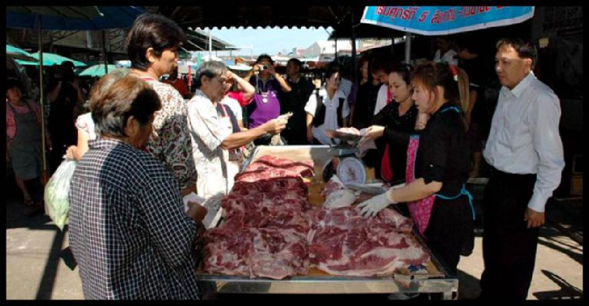 เขียงหมูโอด! ราคาหมูพุ่งไม่หยุด เขียงหมูโอด! ราคาหมูพุ่งไม่หยุด