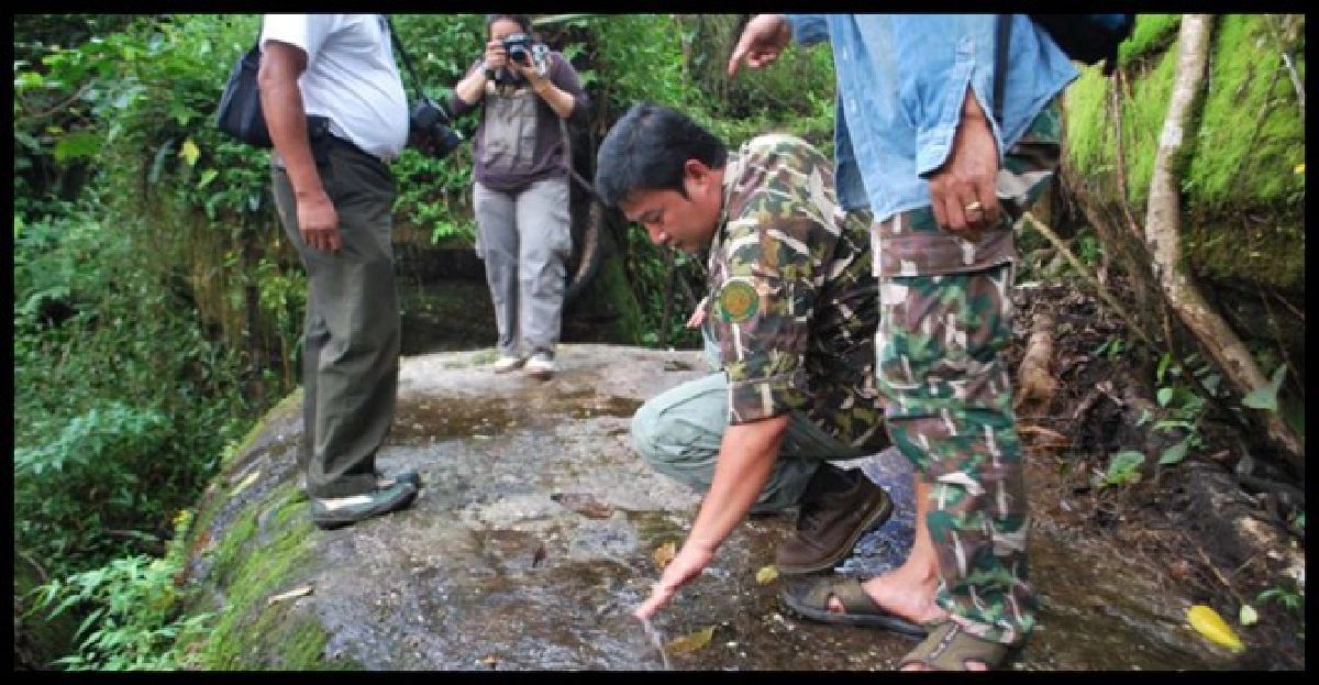 ผงะ!พบรอยเท้ามนุษย์โบราณ 