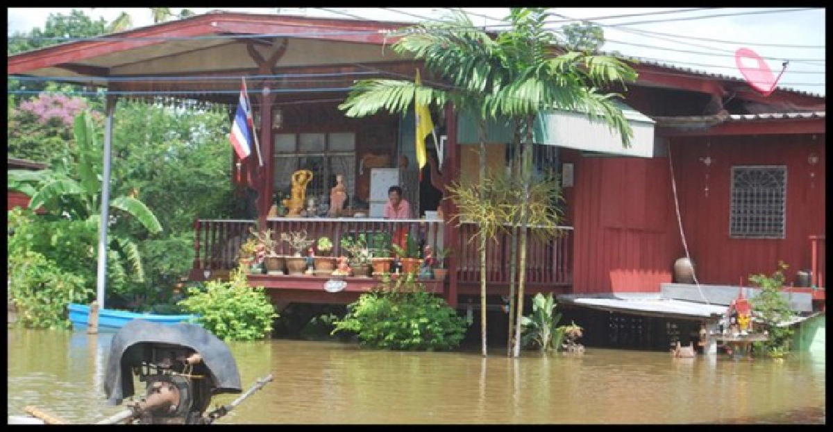 น้ำยมสูงอีก50ซม.ชาวบ้านย้ายของหนี

