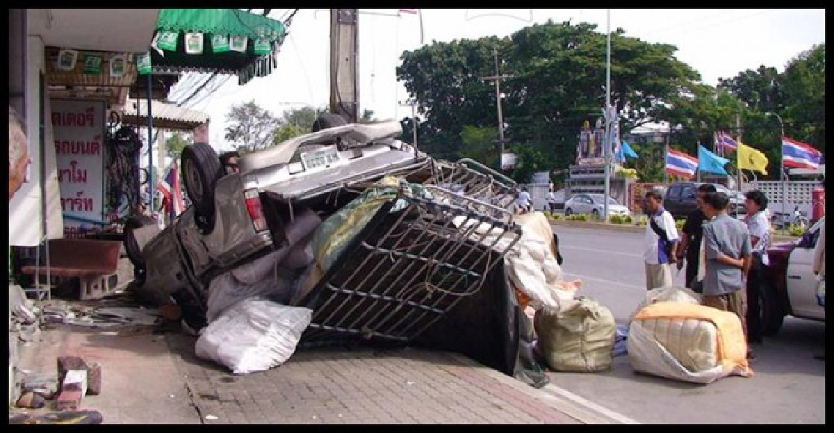 ปิกอัพชนจยย.เจ็บค้นพบกระสุนอื้อ