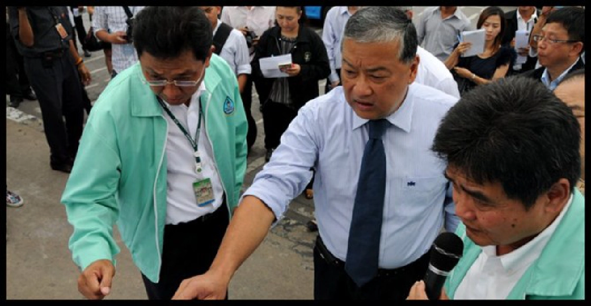 'สุขุมพันธุ์'ลงพื้นที่ตรวจแนวป้องกันน้ำ