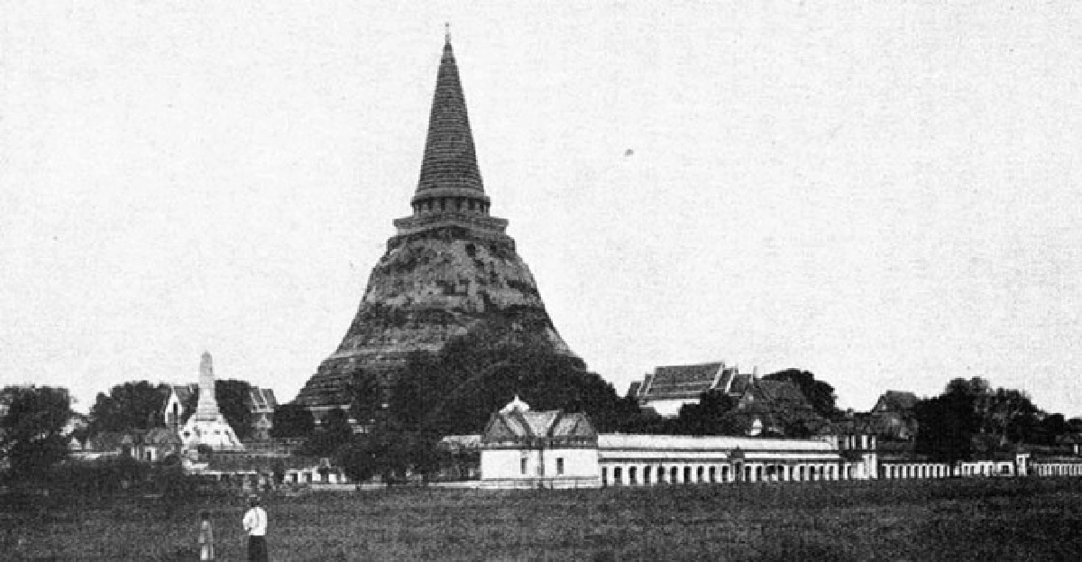 พระปฐมเจดีย์ และแม่น้ำเจ้าพระยา พระปฐมเจดีย์ และแม่น้ำเจ้าพระยา