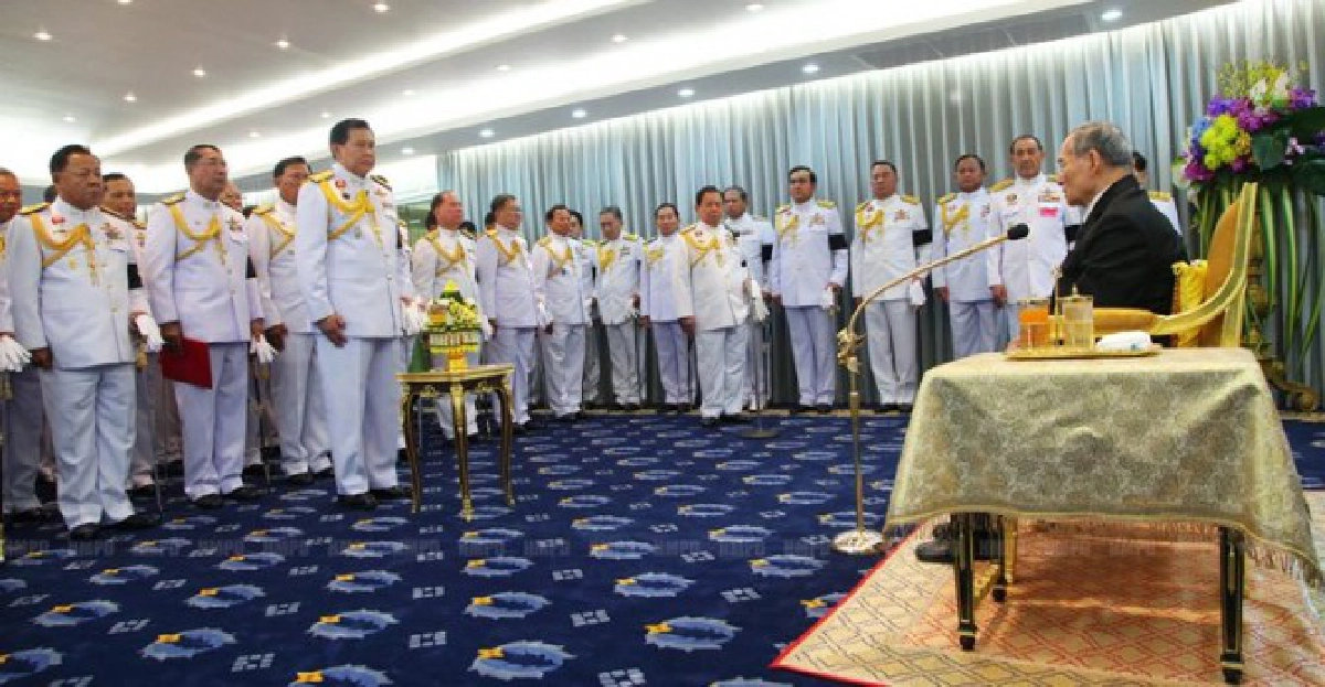 ในหลวงทรงให้กองทัพรักษายุติธรรม-ป้องชาติ