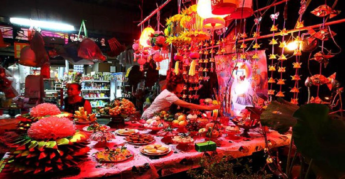 ชาวจีนฉลองเทศกาลไหว้พระจันทร์