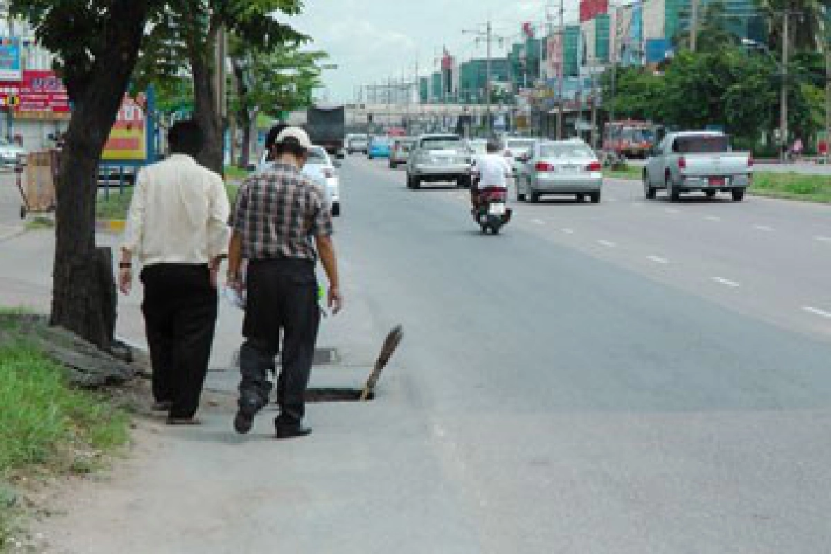 ระวังตกหลุม
ระวังตกหลุม