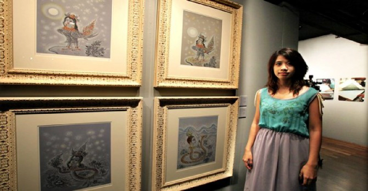 ภาพพิมพ์หิมพานต์สานงานศิลป์ ภาพพิมพ์หิมพานต์สานงานศิลป์