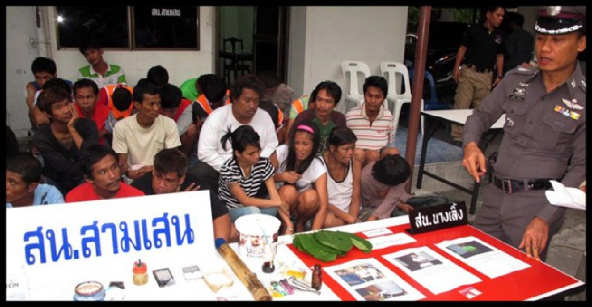 ปิดล้อมตรวจยาเสพติดชุมชนบางกระบือ14 ปิดล้อมตรวจยาเสพติดชุมชนบางกระบือ14