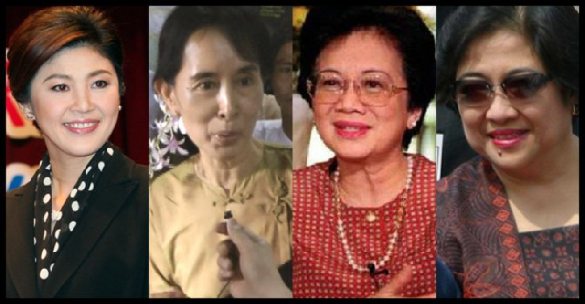 ชี้ผู้นำสตรีอุษาคเนย์ล้วนตระกูลหนุน ชี้ผู้นำสตรีอุษาคเนย์ล้วนตระกูลหนุน