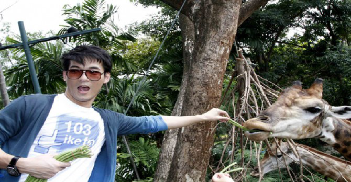 'เชียร์-เอมี่-เบสท์-หญิง'ดูสิงสาราสัตว์ที่เขาดิน