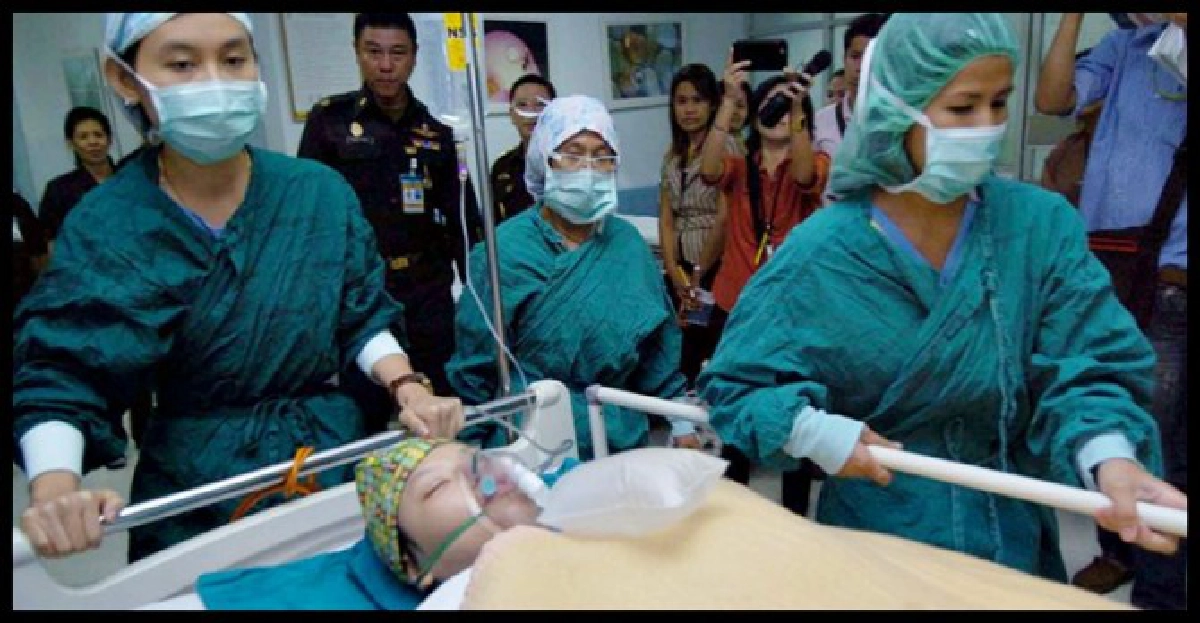 ผ่าตัดใส่กะโหลกเทียมให้หมอมุกฉลุย 