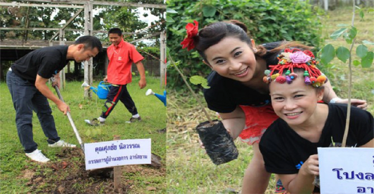 'อาร์สยาม'ร่วมปลูกป่าแพร่ ลดโลกร้อนบรรเทาน้ำท่วม
'อาร์สยาม'ร่วมปลูกป่าแพร่ ลดโลกร้อนบรรเทาน้ำท่วม