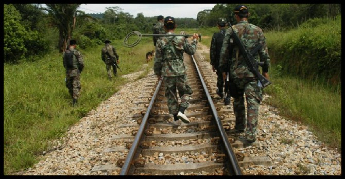 พบหลุมบนรางรถไฟสายยะลาคาดเตรียมก่อเหตุ 