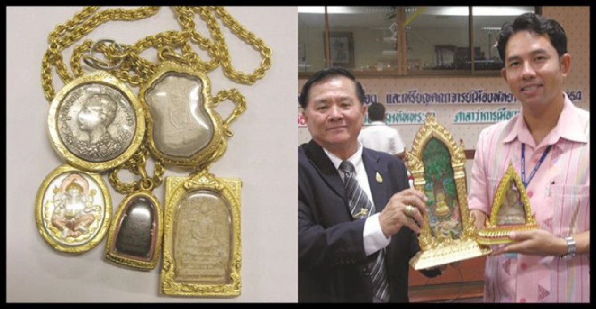 อิทธิพล คุณปลื้มกับ...พระเครื่อง ๕ องค์ที่"ทรงอิทธิพล"