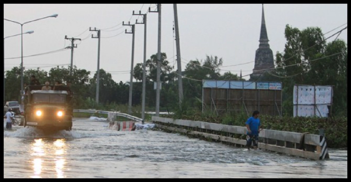 บางน้ำเปรี้ยวรับน้ำปทุมฯ-กทม.จ่อวิกฤต บางน้ำเปรี้ยวรับน้ำปทุมฯ-กทม.จ่อวิกฤต