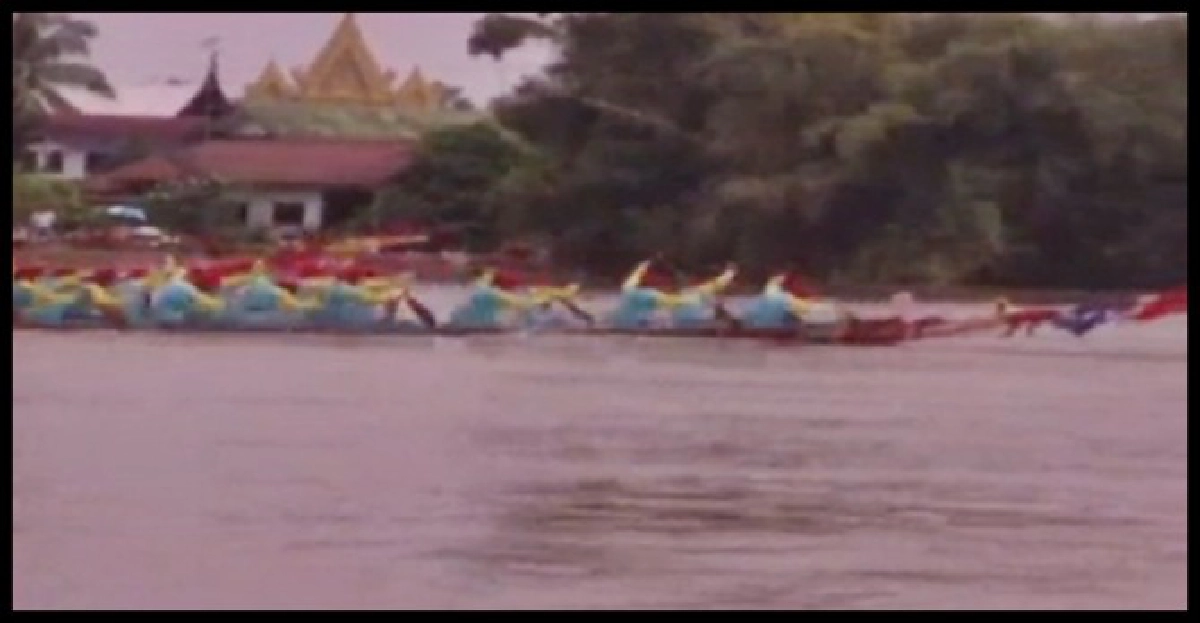 'แข่งเรือ'แข่งน้ำท่วมลุ่มน้ำชีร้อยเอ็ด 'แข่งเรือ'แข่งน้ำท่วมลุ่มน้ำชีร้อยเอ็ด