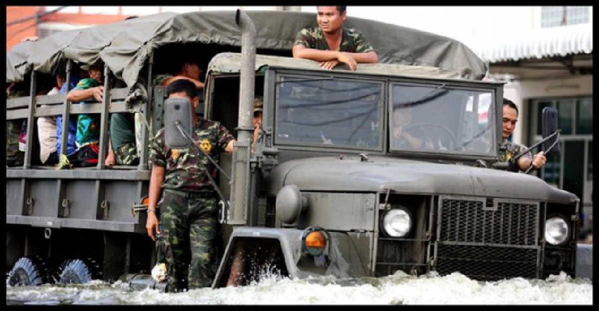 'ทหารช่าง'ขุด3คลองผันน้ำลงท่าจีน
