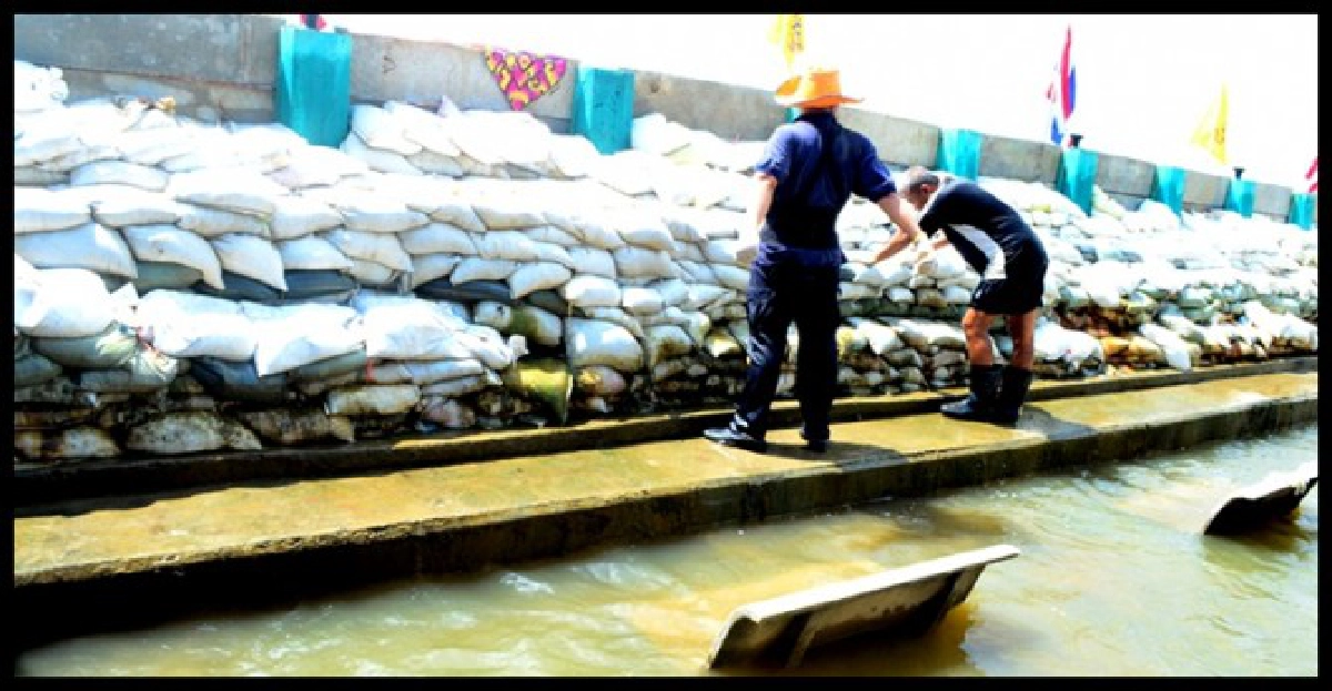 ระดับน้ำคลองประปายังเพิ่ม!!!
