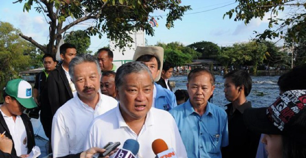 'สุขุมพันธุ์'ตรวจน้ำท่วมสายไหม