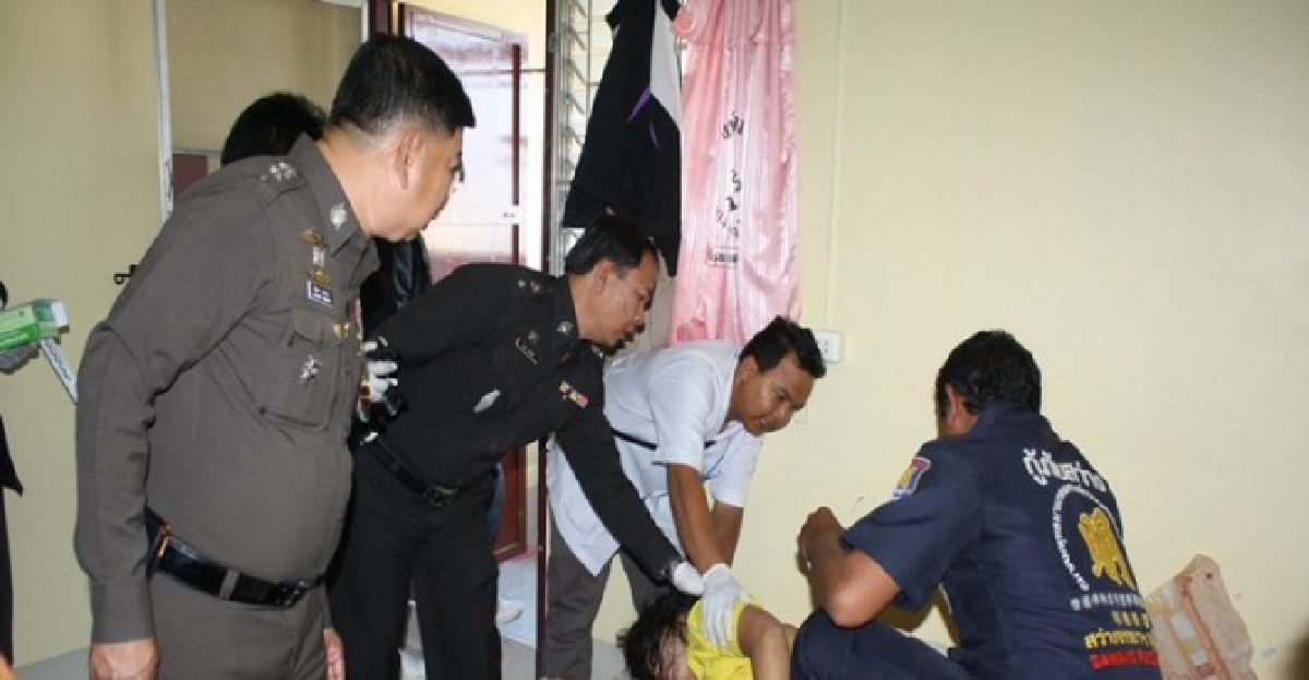 หนุ่มหึงโหดใช้สายไฟรัดคอแฟนสาวดับ!