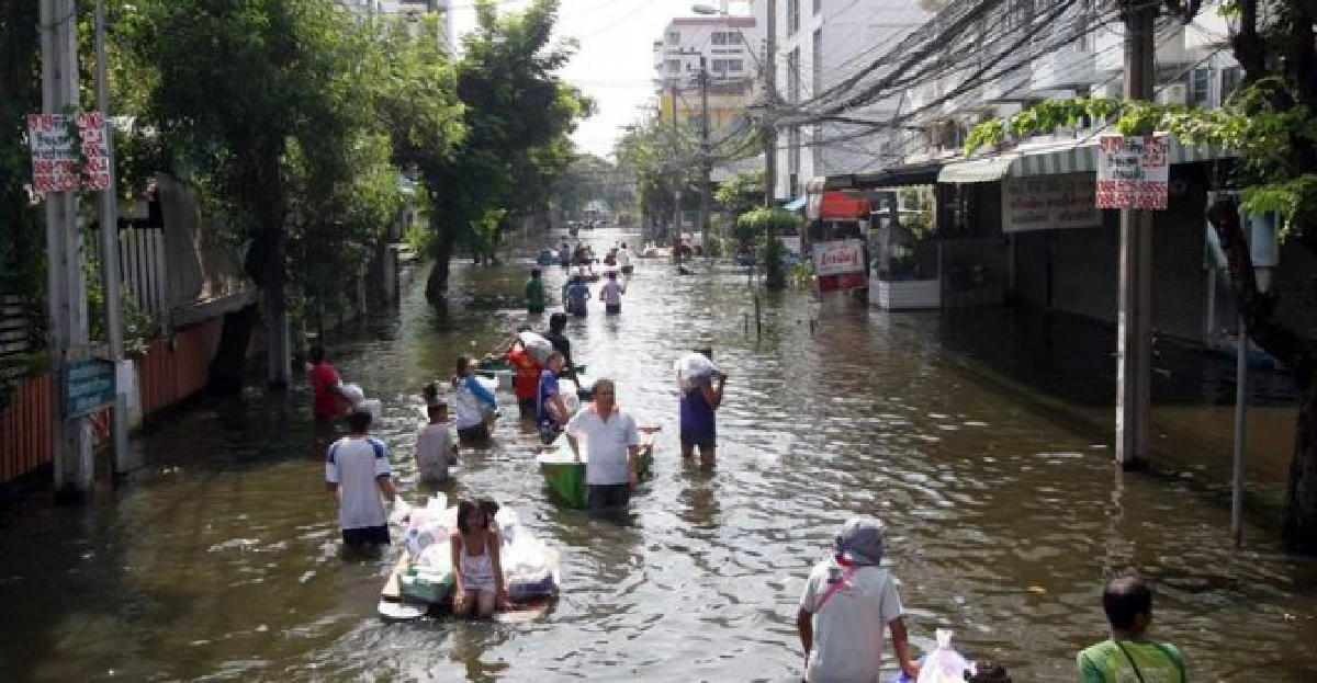 น้ำท่วมสัญญาณเตือนอนาคตกทม.อาจจม น้ำท่วมสัญญาณเตือนอนาคตกทม.อาจจม