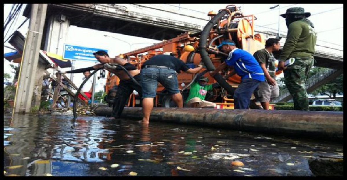 นิคมฯบางชันเฝ้าระวังน้ำท่วม!