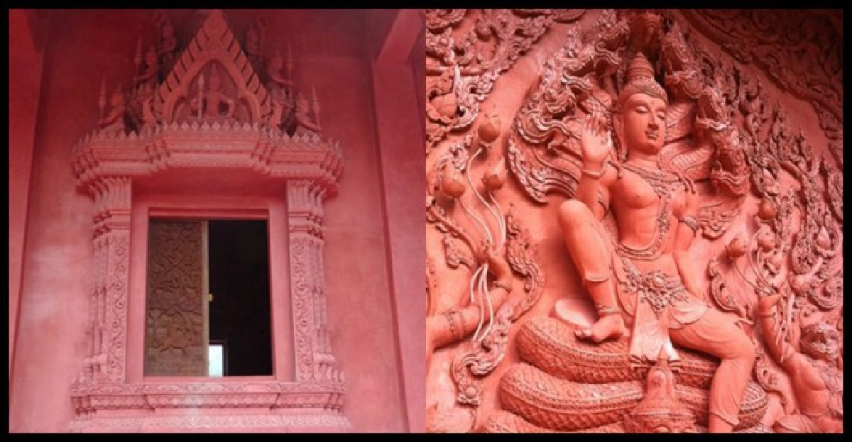 “โบสถ์แดงวัดศิลางู”ศิลปศรีวิชัย-บายนกลางเกาะสมุย 
