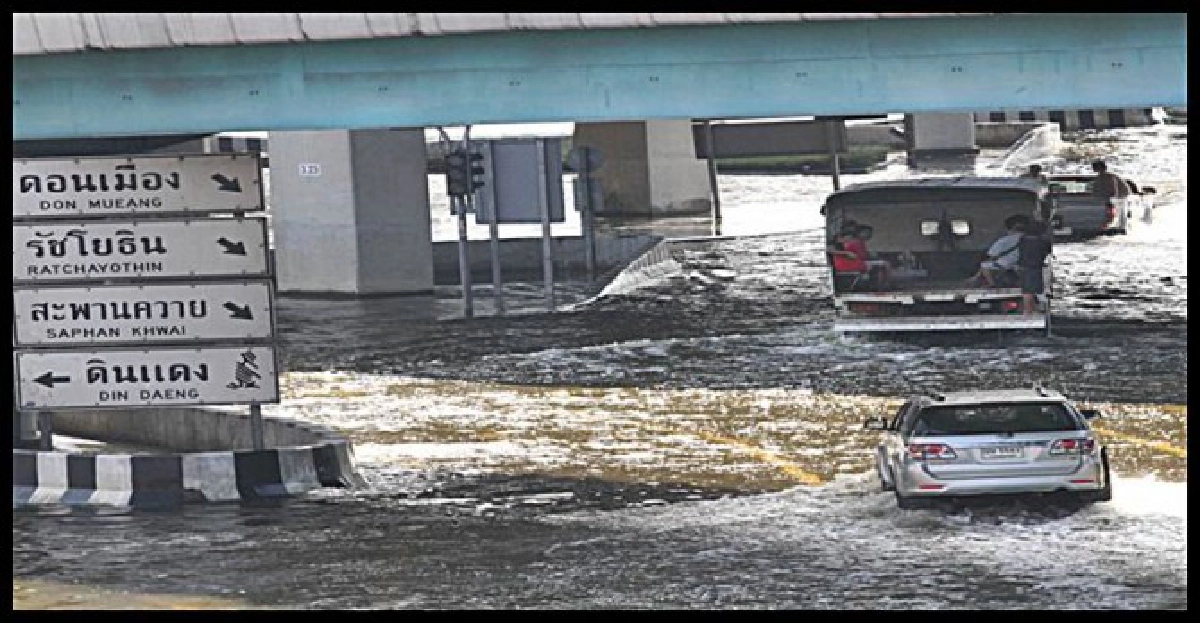 5แยกลาดพร้าวน้ำลดลง!