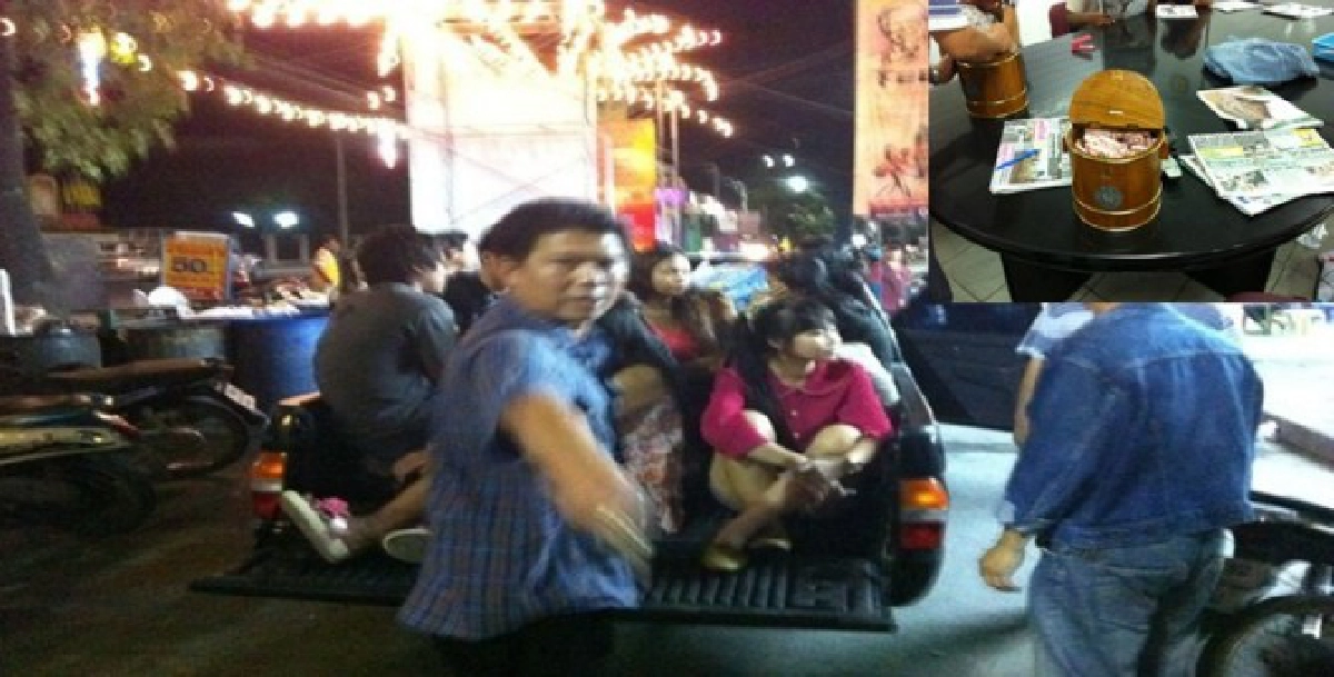 จับนักพนันกลางงานแสดงสินค้าหน้าราม2 จับนักพนันกลางงานแสดงสินค้าหน้าราม2