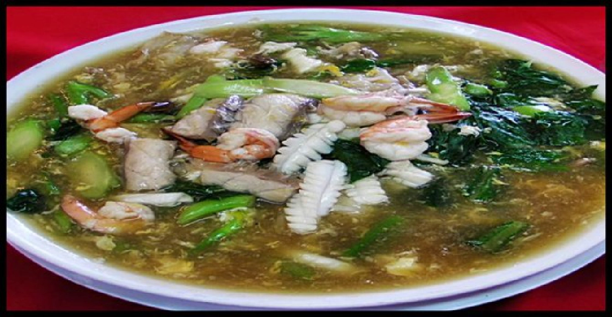 ก๋วยเตี๋ยวราดหน้าทะเล
