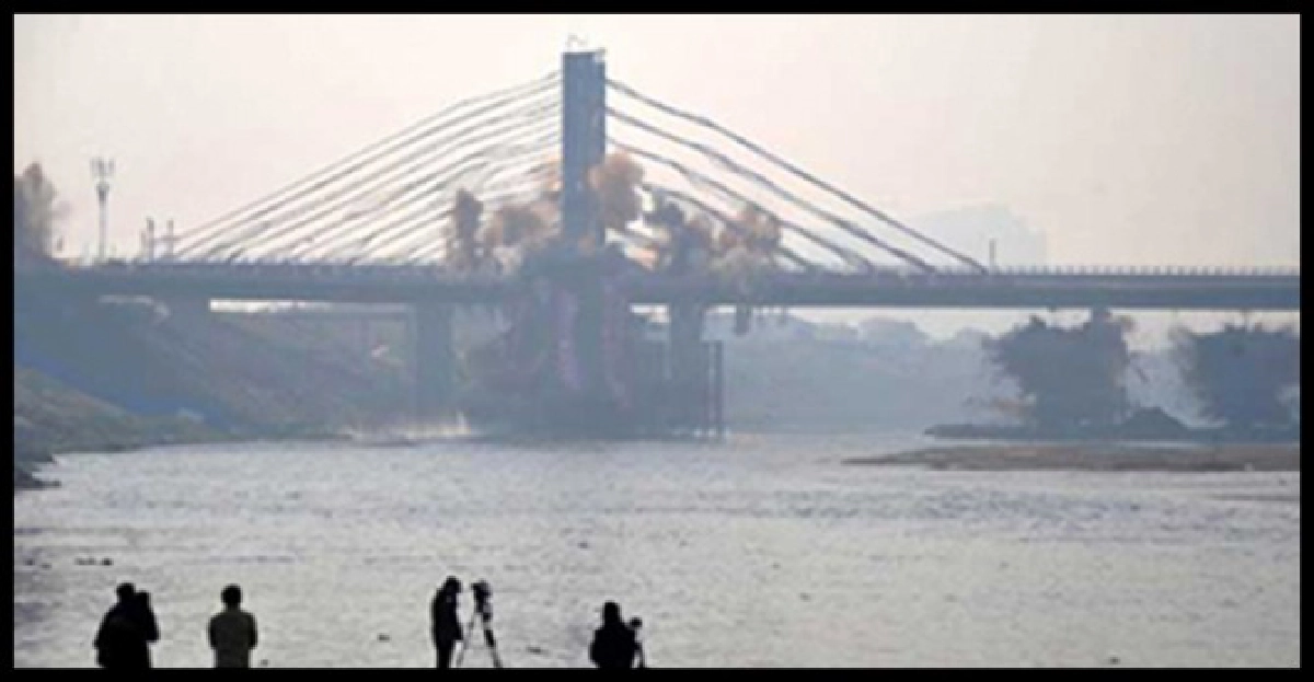 จีนระเบิดสะพานยักษ์หลังใช้งานกว่า17ปี