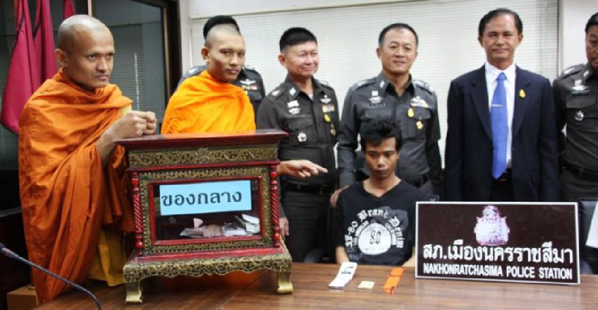 รวบหนุ่มพ้นคุกปีนกุฏิจี้ชิงทรัพย์พระ 