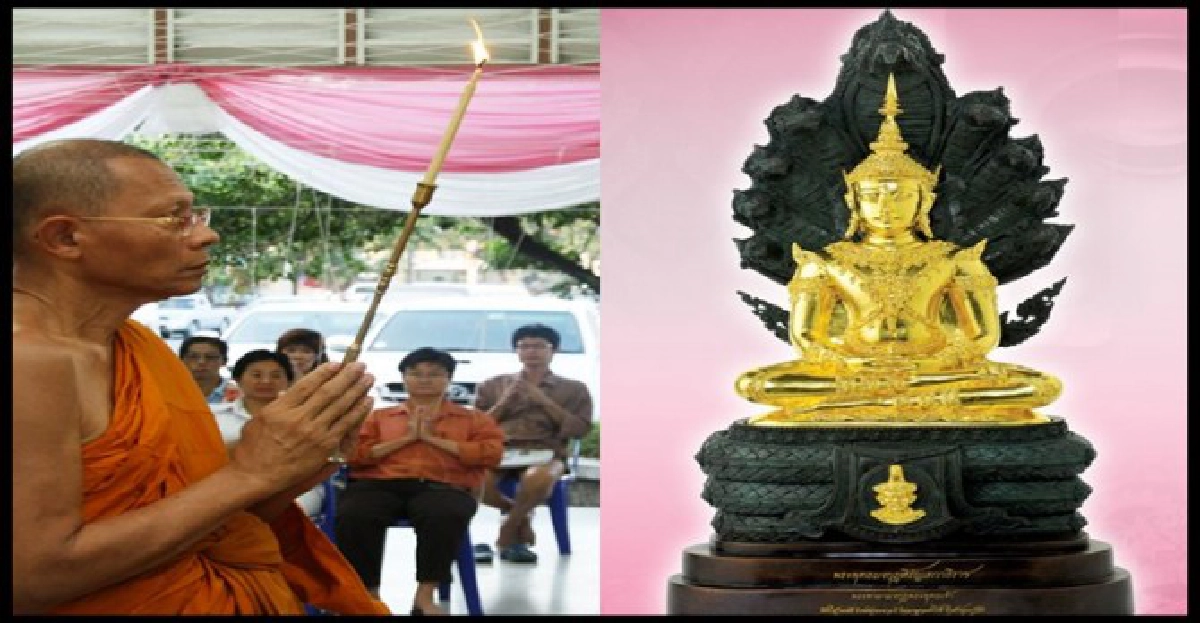 ร่วมบุญหล่อพระพุทธมงกุฎฯ วัดเสนหา