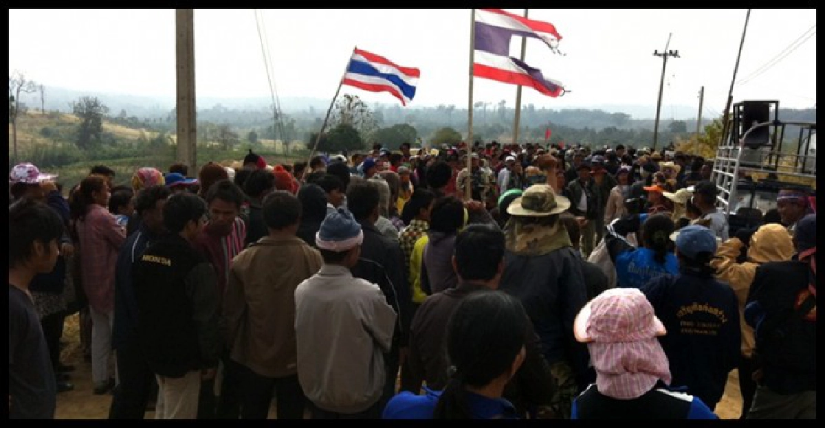 ชาววังน้ำเขียวกว่า500แห่ต้านทุบรีสอร์ท 