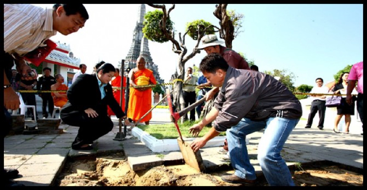'สุกุมล'รุดตรวจสอบดินทรุดวัดอรุณฯ 