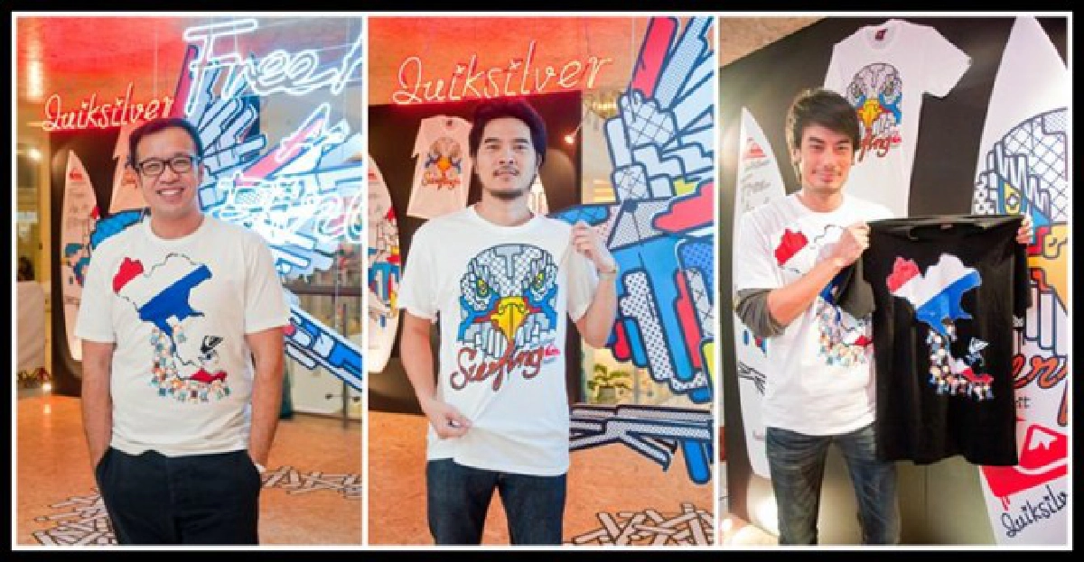 สร้างงาน'ศิลป์'บนเสื้อตัวเก๋ช่วยการกุศล สร้างงาน'ศิลป์'บนเสื้อตัวเก๋ช่วยการกุศล