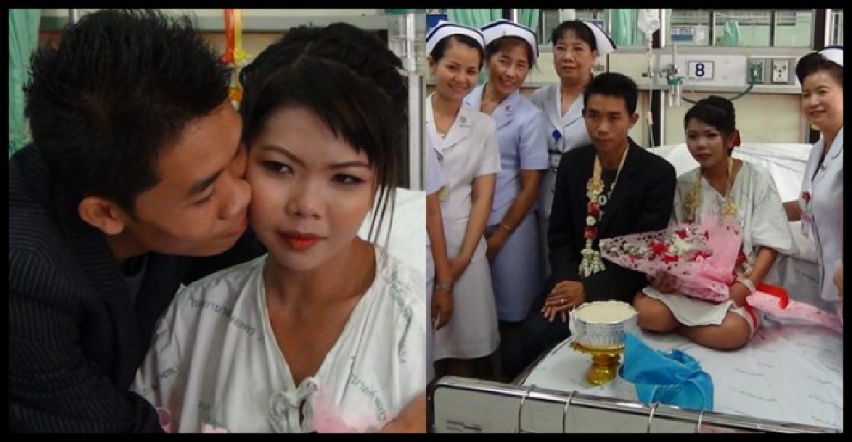 'เจ้าบ่าว'แห่ขันหมากขอสาวนอนป่วยอยู่รพ. 'เจ้าบ่าว'แห่ขันหมากขอสาวนอนป่วยอยู่รพ.