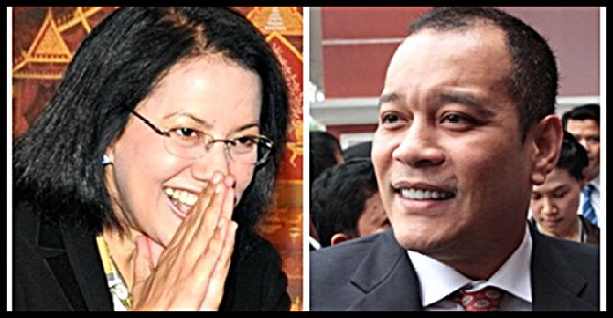 'นลินี-ณัฐวุฒิ'ยิ้มร่าส่อยกคำร้องเอาผิด 'นลินี-ณัฐวุฒิ'ยิ้มร่าส่อยกคำร้องเอาผิด