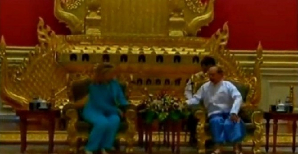 'สหรัฐฯ'ผ่อนปรนมาตรการคว่ำบาตรพม่า 'สหรัฐฯ'ผ่อนปรนมาตรการคว่ำบาตรพม่า