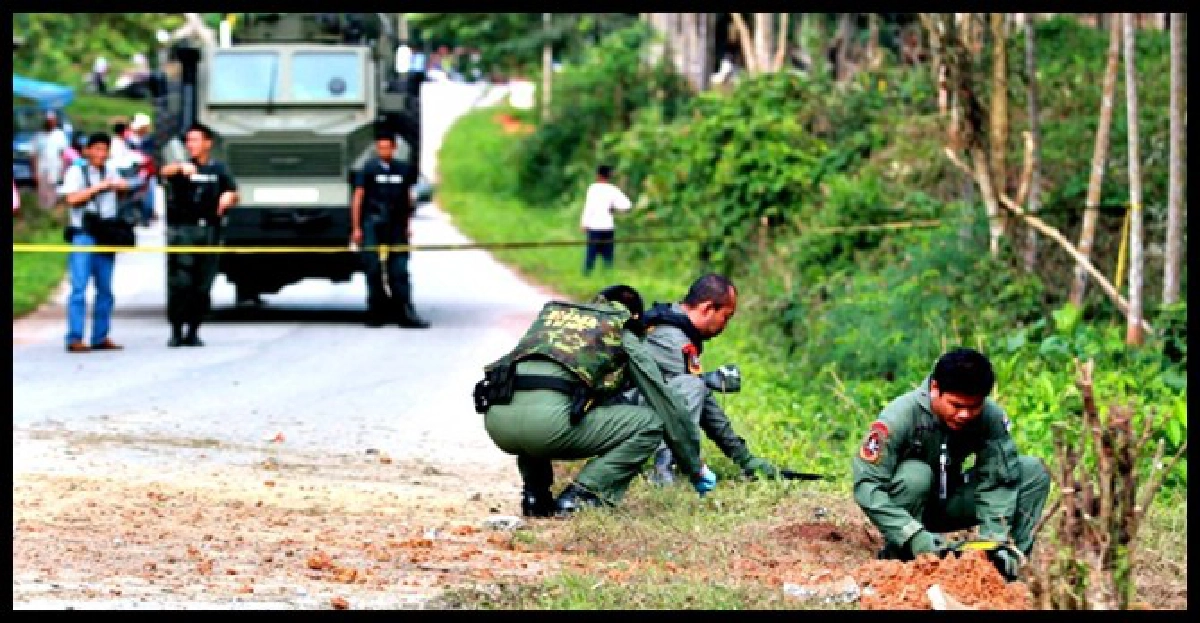 โจรนราฯซุกบึ้มป้อมจุดตรวจ-โชคดีไร้คนเจ็บ โจรนราฯซุกบึ้มป้อมจุดตรวจ-โชคดีไร้คนเจ็บ