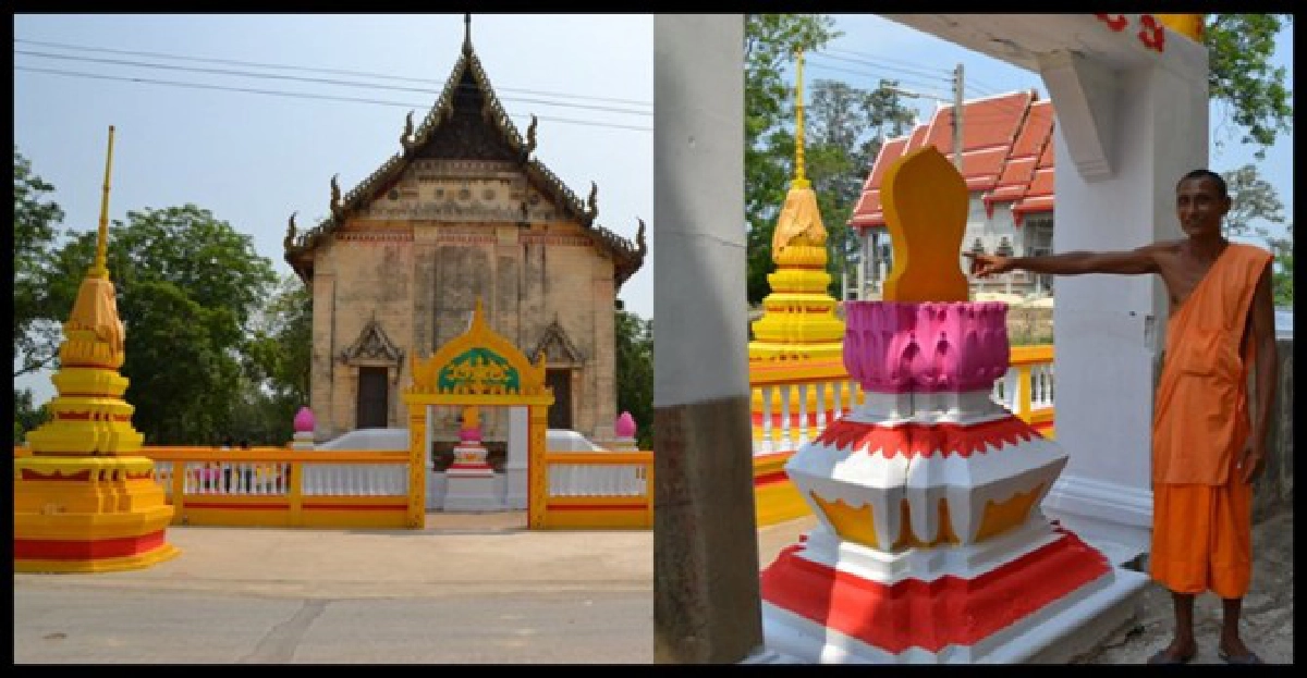 กรมศิลป์ช่วยวัดอ่างทองทาสีฉูดฉาด