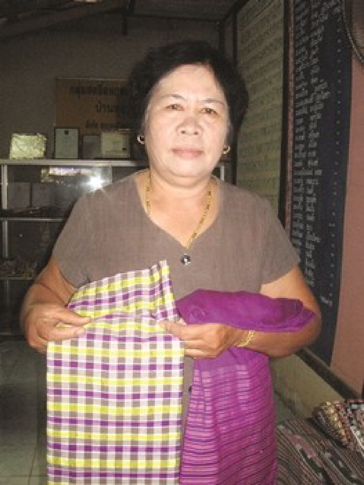 'ผ้าทอมือโบราณ'ของดีภูซาง