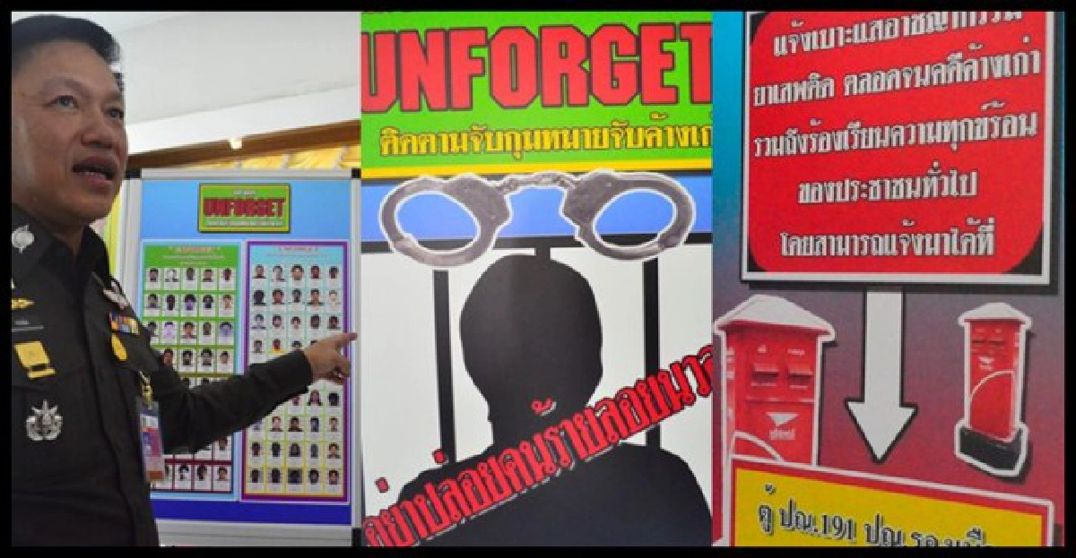 'Unforget.'อย่าปล่อยให้คนร้ายลอยนวล! 'Unforget.'อย่าปล่อยให้คนร้ายลอยนวล!