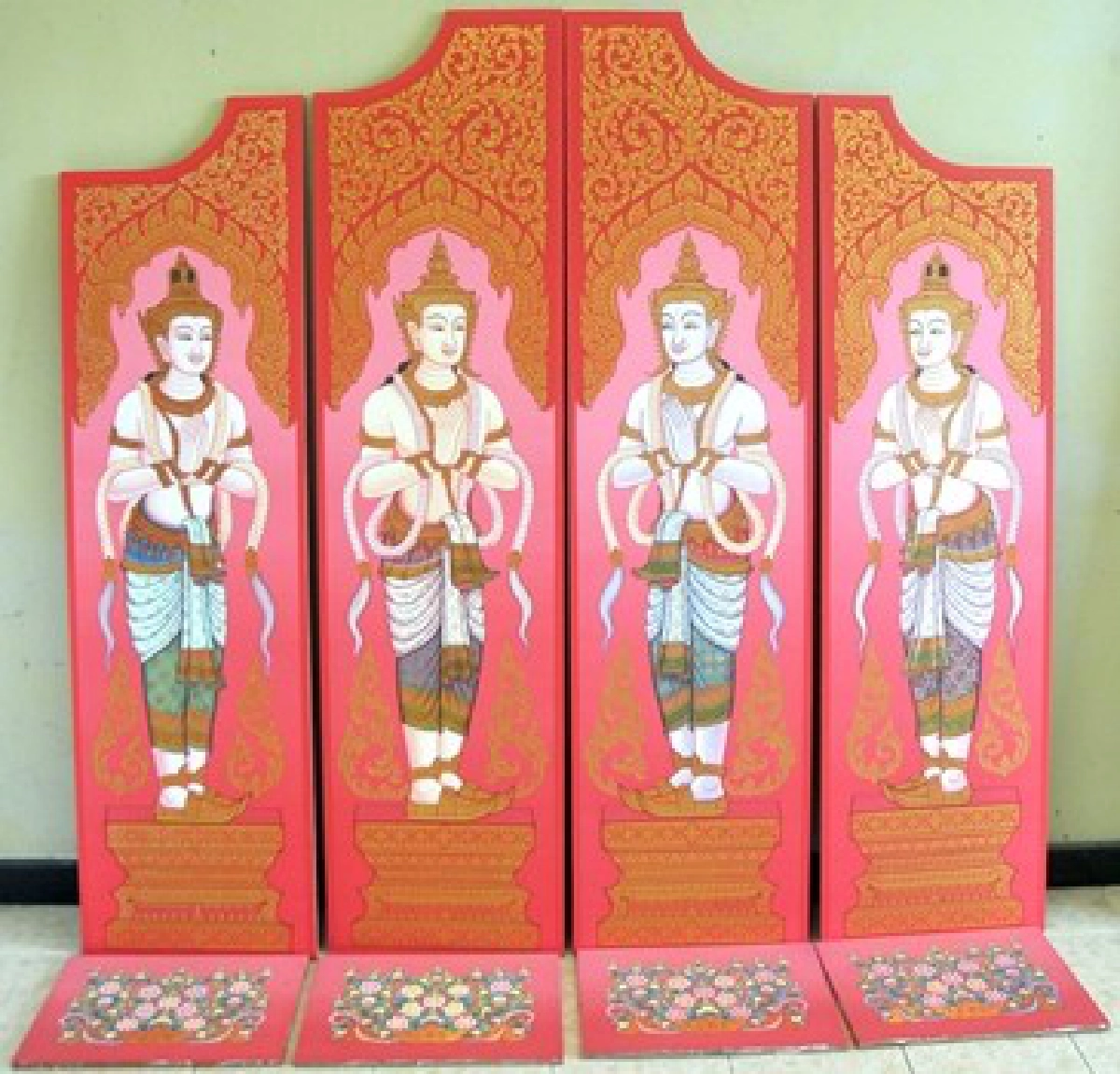 ฉากบังเพลิงพระเมรุเสร็จพร้อม25มี.ค.