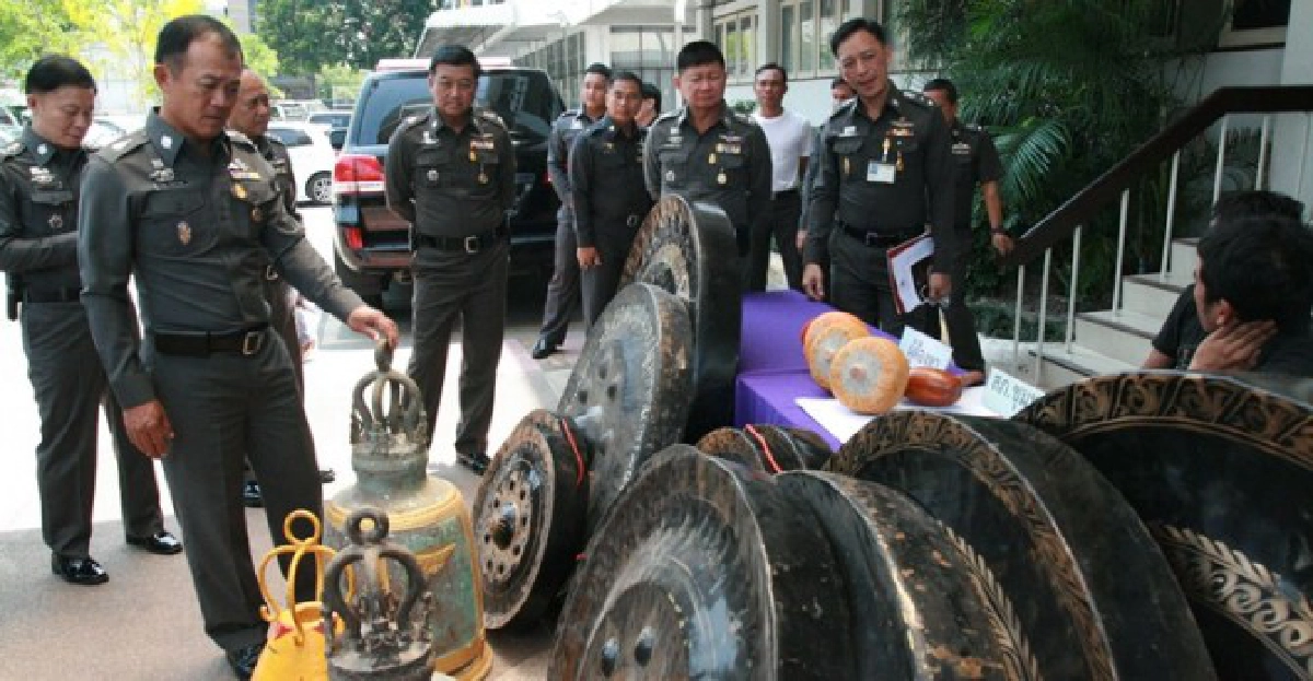 รวบ2โจรแสบ!ตระเวนขโมยระฆังวัด