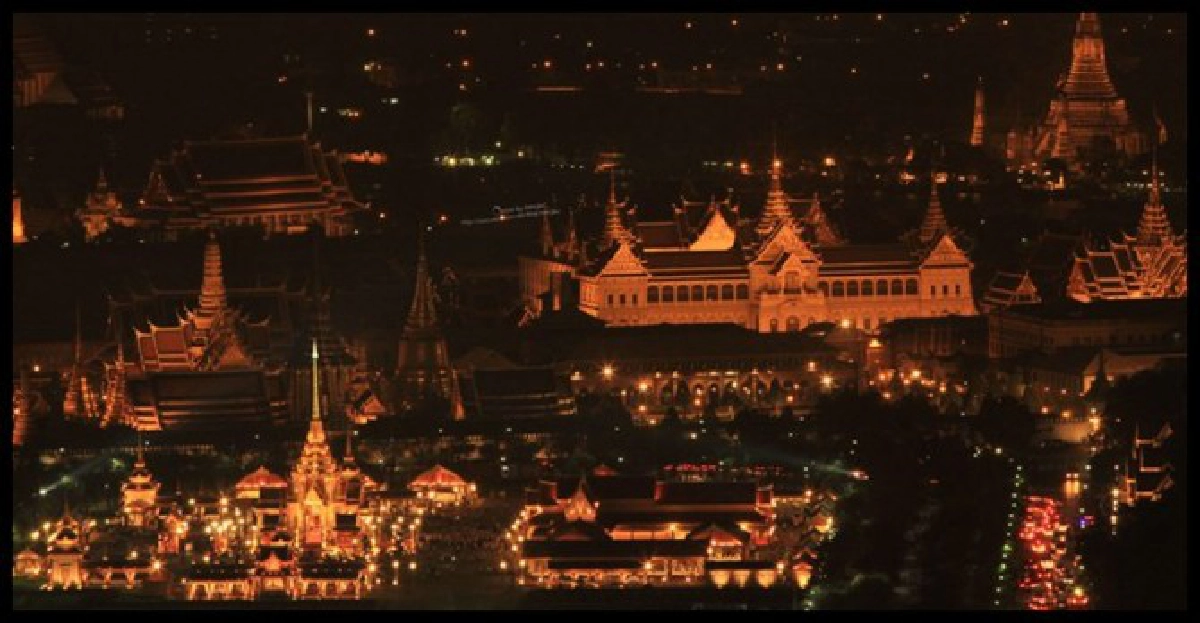 ในหลวงเสด็จฯส่ง'เจ้าฟ้า'สู่สวรรคาลัย