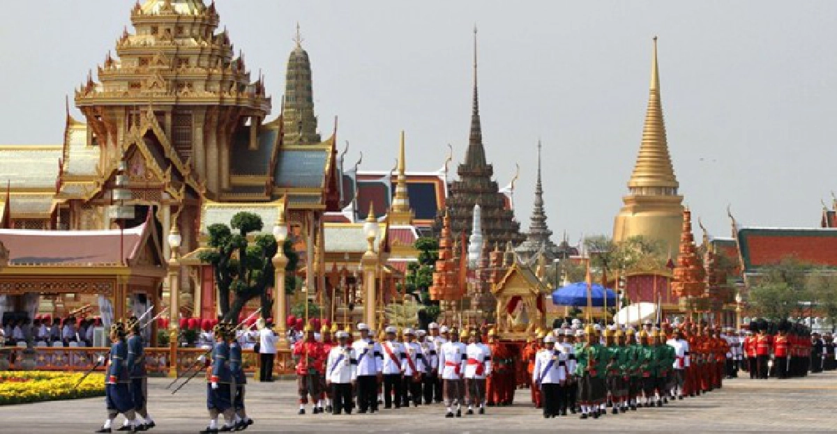 ประมวลภาพริ้วขบวนพระอัฐิเจ้าฟ้าเพชรรัตนฯ