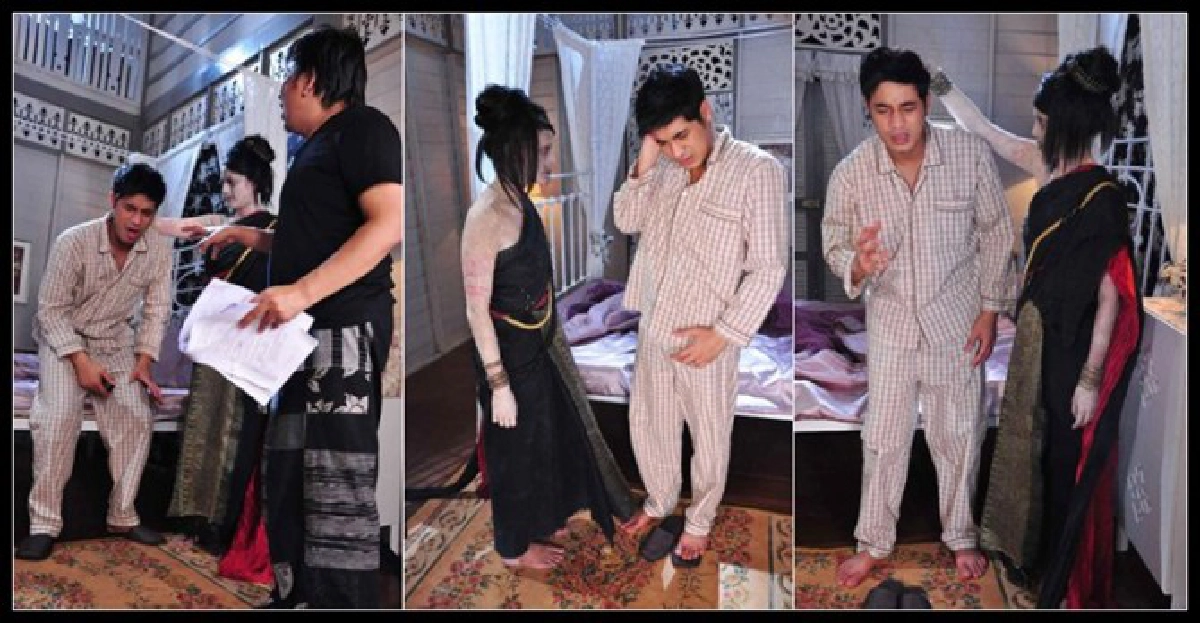 'โฬม'หลอน'นุ่น'เป็นผีร่ายคาถาใส่ 'โฬม'หลอน'นุ่น'เป็นผีร่ายคาถาใส่