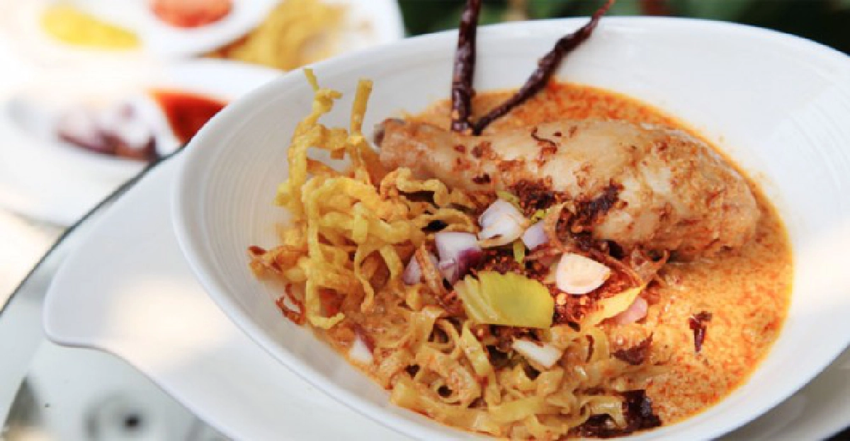 เมนูข้าวซอยไก่ 