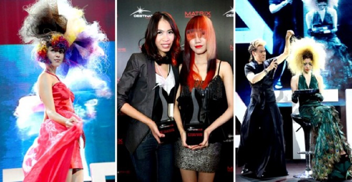 ผลงาน'เรดไวน์'คว้าสุดยอดช่างผมไทย ผลงาน'เรดไวน์'คว้าสุดยอดช่างผมไทย