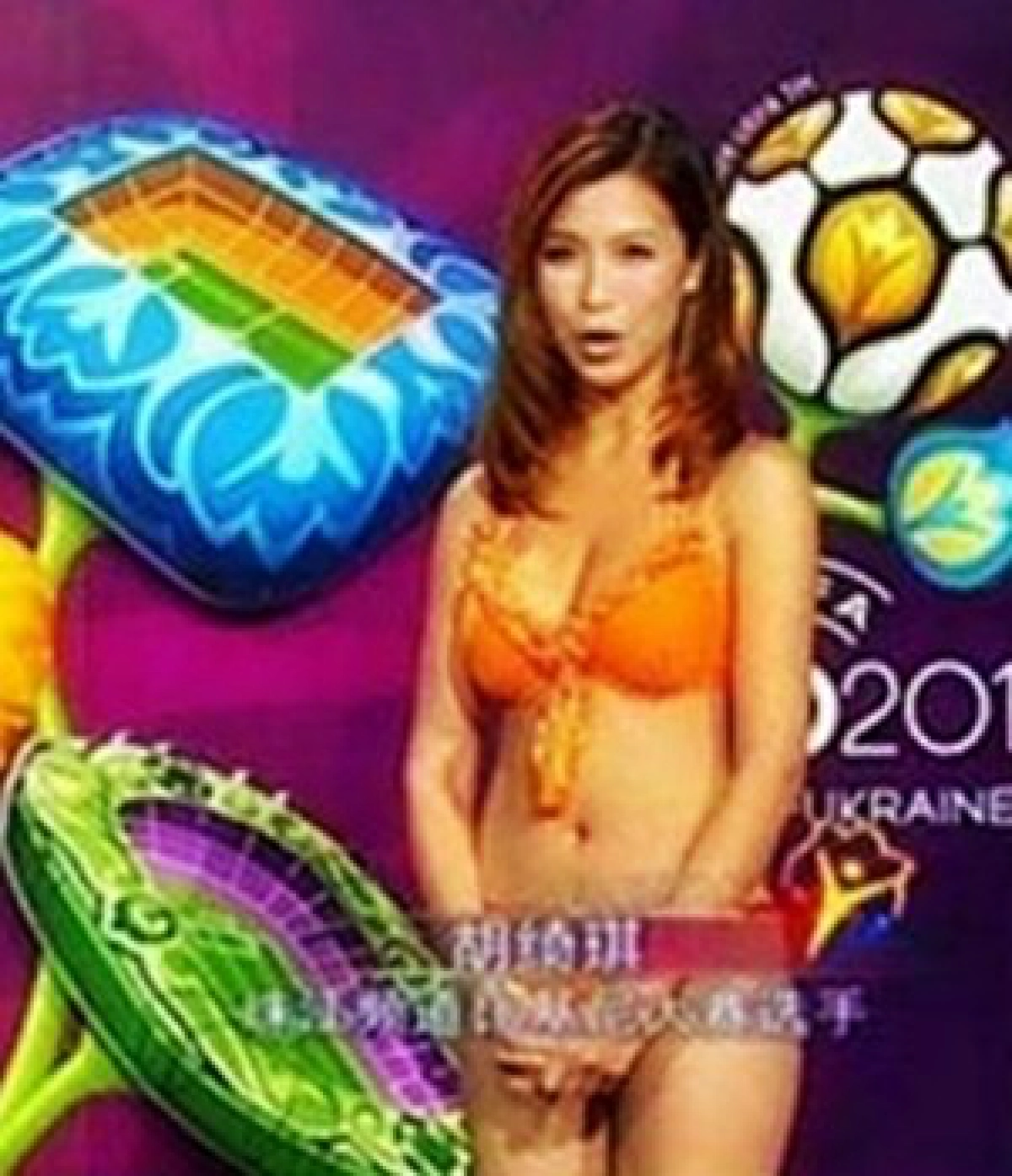 เด็ด!หมวยนุ่งบิกินีรายงานข่าวยูโร เด็ด!หมวยนุ่งบิกินีรายงานข่าวยูโร